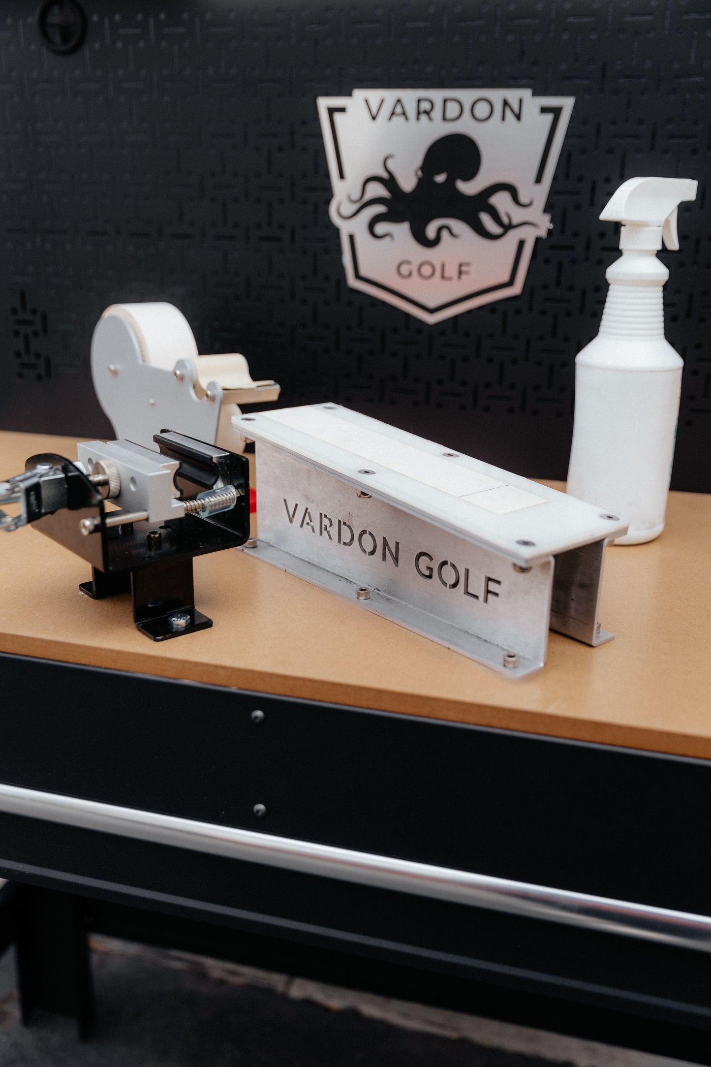 The Vardon Grip Station – Complete DIY Golf Regripping Bench