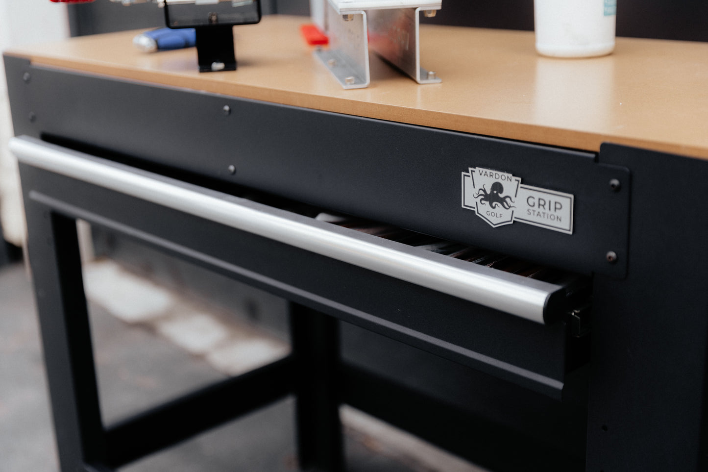 The Vardon Grip Station – Complete DIY Golf Regripping Bench