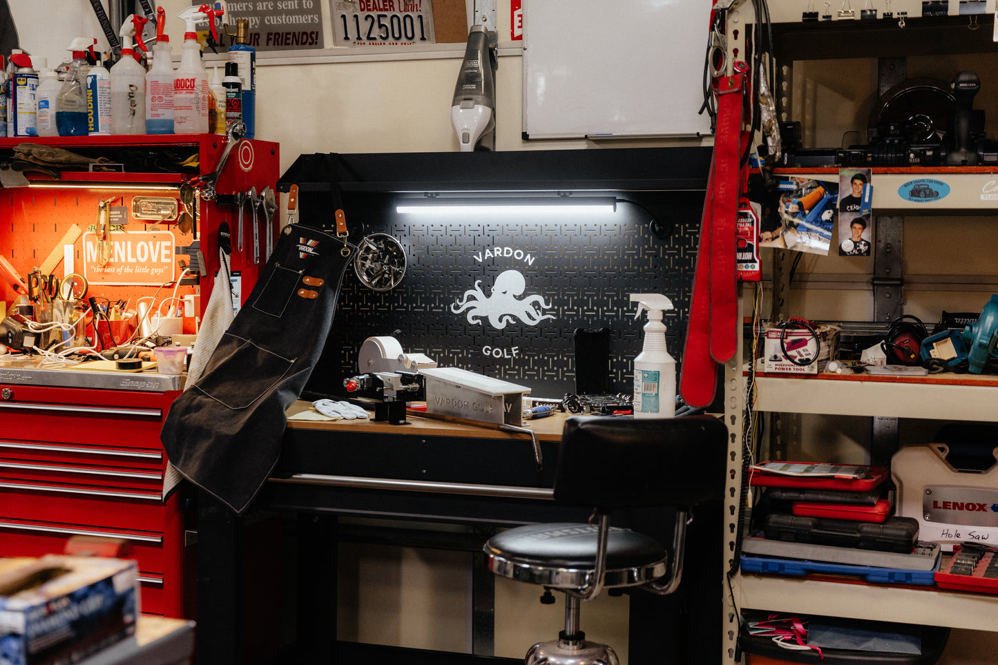 The Vardon Grip Station – Complete DIY Golf Regripping Bench