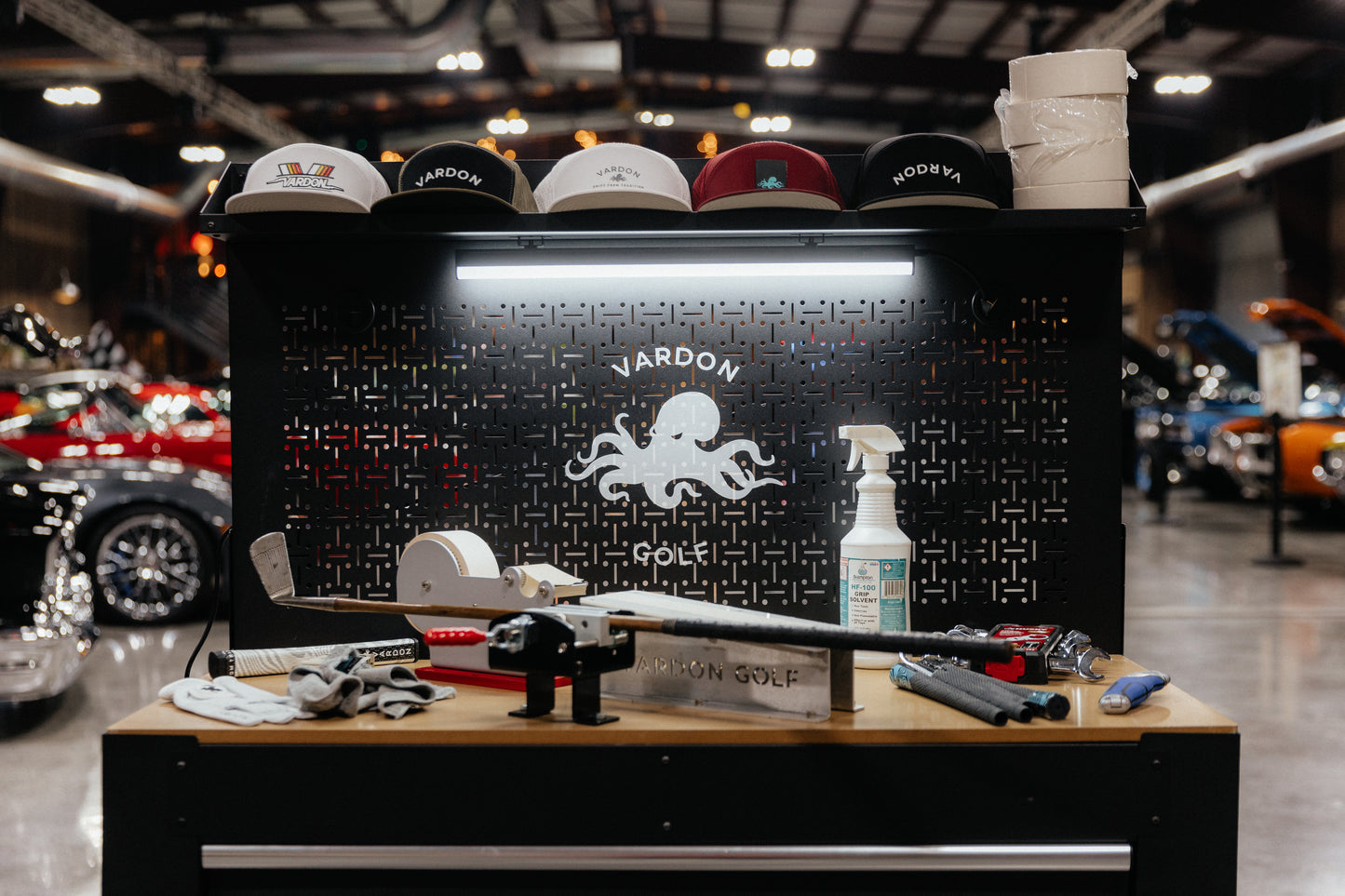 The Vardon Grip Station – Complete DIY Golf Regripping Bench