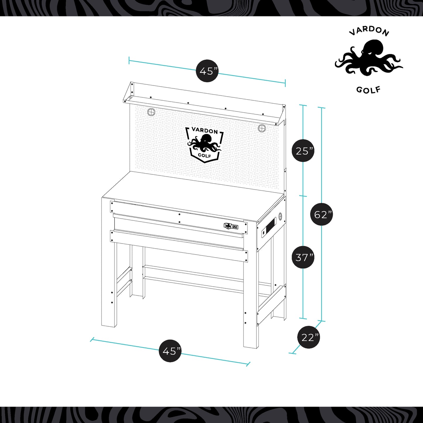 The Vardon Grip Station – Complete DIY Golf Regripping Bench